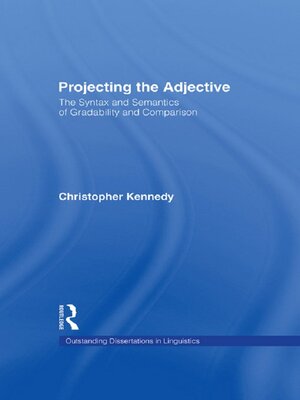 cover image of Projecting the Adjective